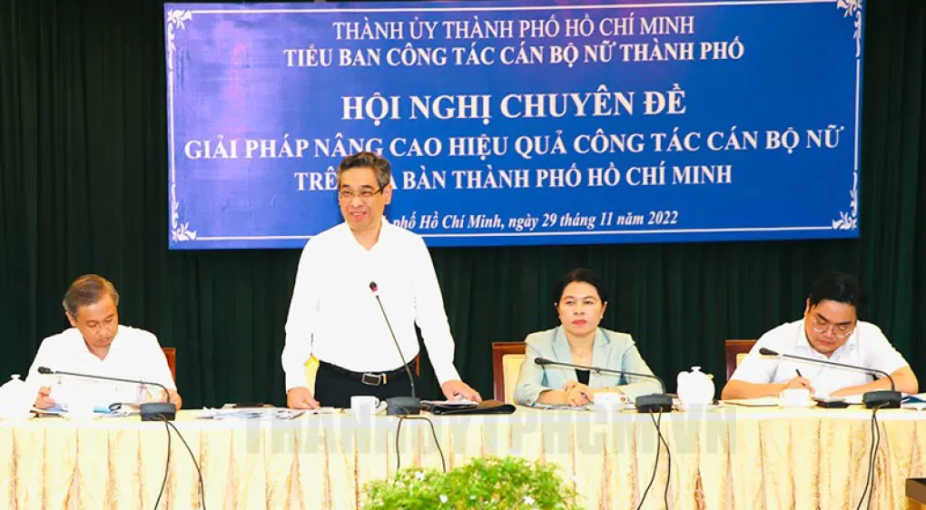 Về vấn đề bình đẳng giới trong công tác cán bộ