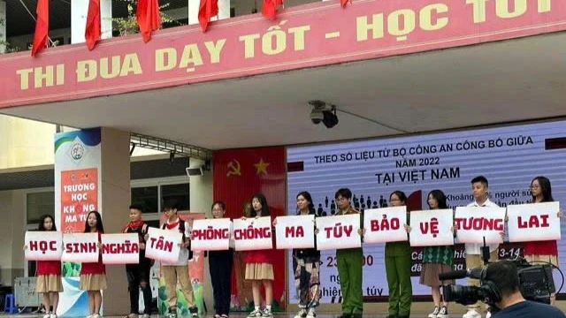 Phấn đấu đến năm 2030, hơn 50% xã, phường, thị trấn không có ma túy